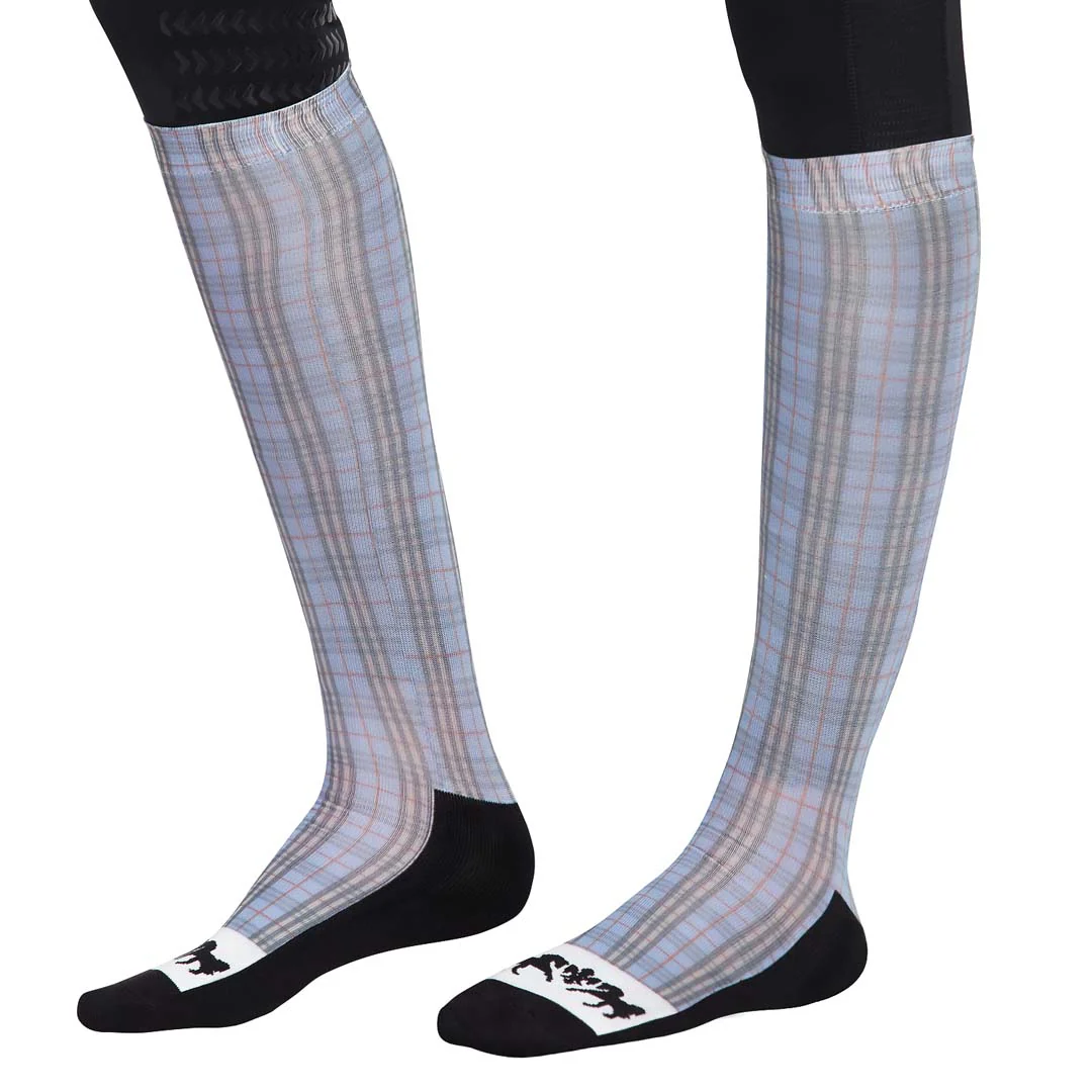 Equine Couture Ladies Isabel Padded Knee Hi Boot Socks - Image 9