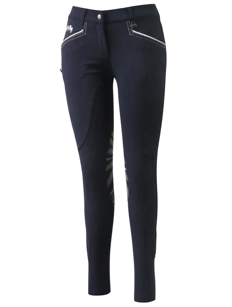 Equine Couture Ladies Lille Knee Patch Breeches - Image 5