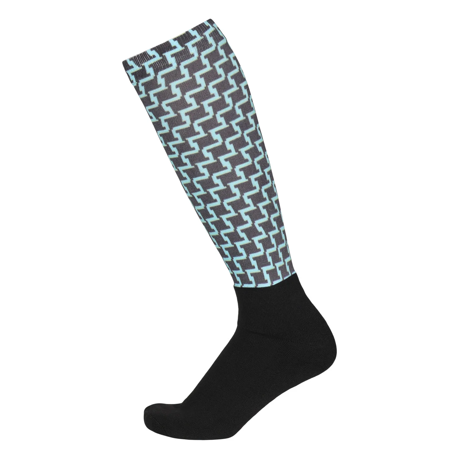 Equine Couture Ladies Lola Padded Knee Hi Boot Socks - 3 Pack - Image 2
