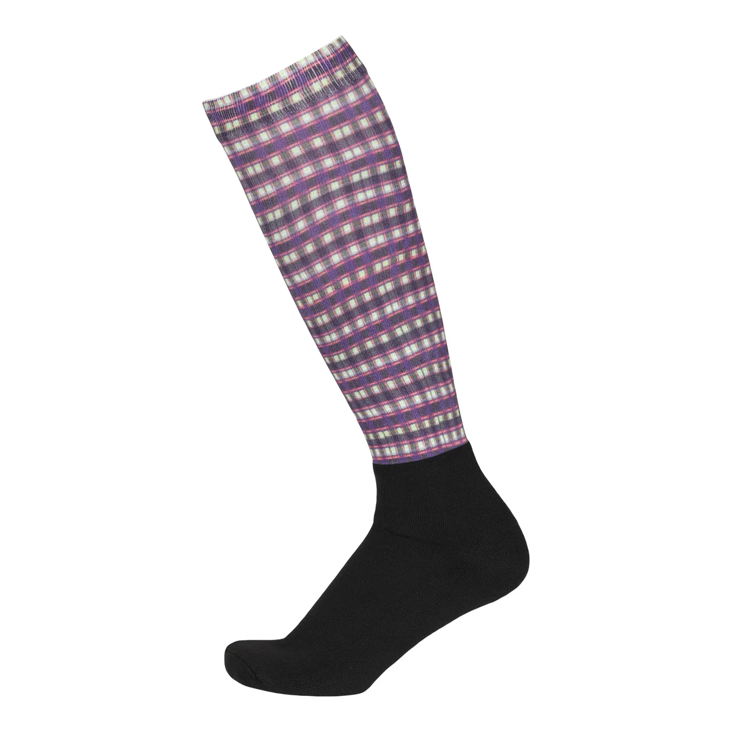 Equine Couture Ladies Lola Padded Knee Hi Boot Socks - 3 Pack - Image 3