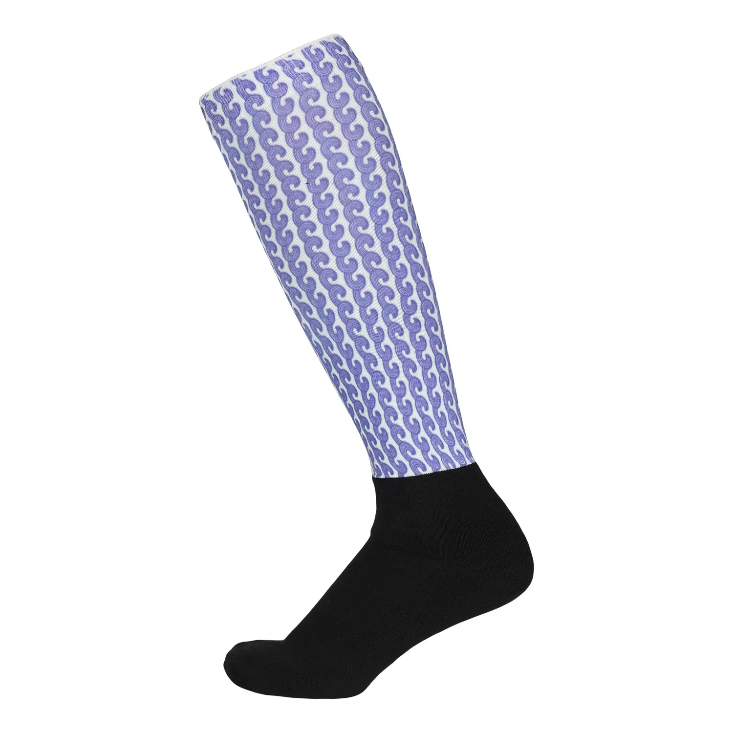 Equine Couture Ladies Lola Padded Knee Hi Boot Socks - 3 Pack - Image 4