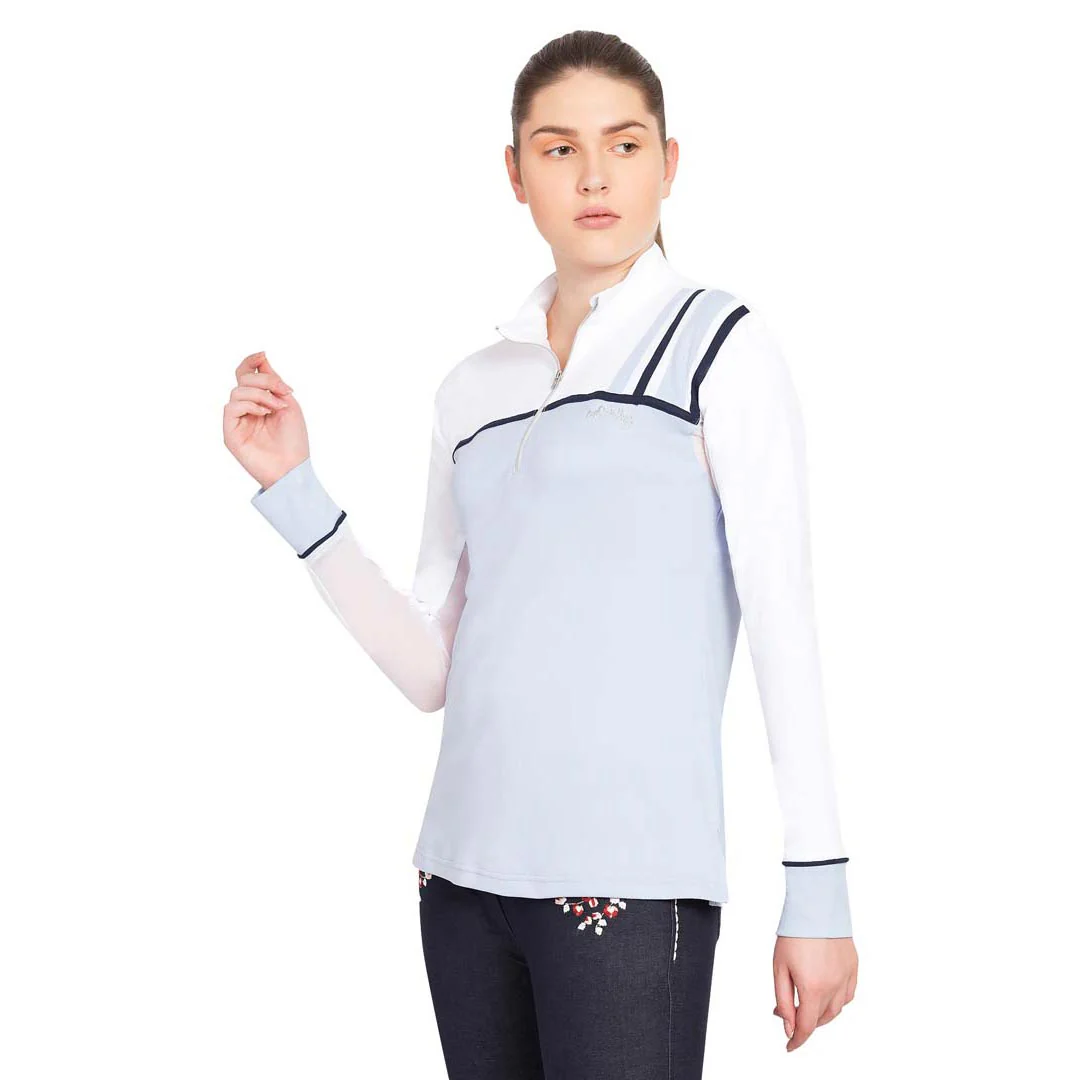 Equine Couture Ladies Nicole EquiCool Long Sleeve Sport Shirt - Image 11