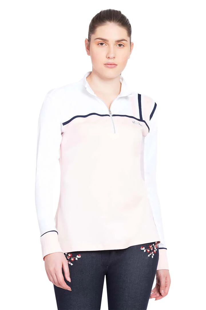 Equine Couture Ladies Nicole EquiCool Long Sleeve Sport Shirt - Image 17