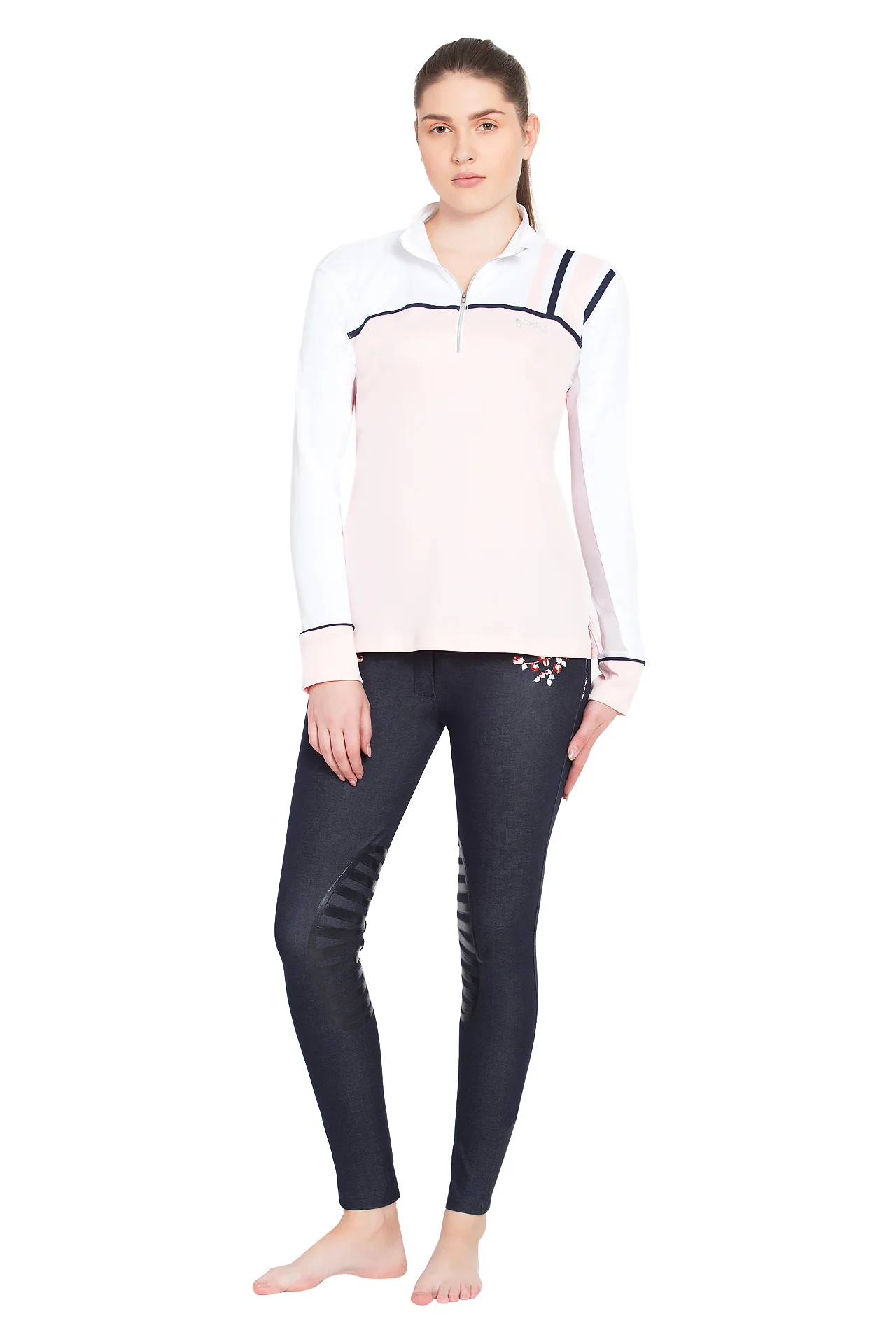 Equine Couture Ladies Nicole EquiCool Long Sleeve Sport Shirt - Image 21