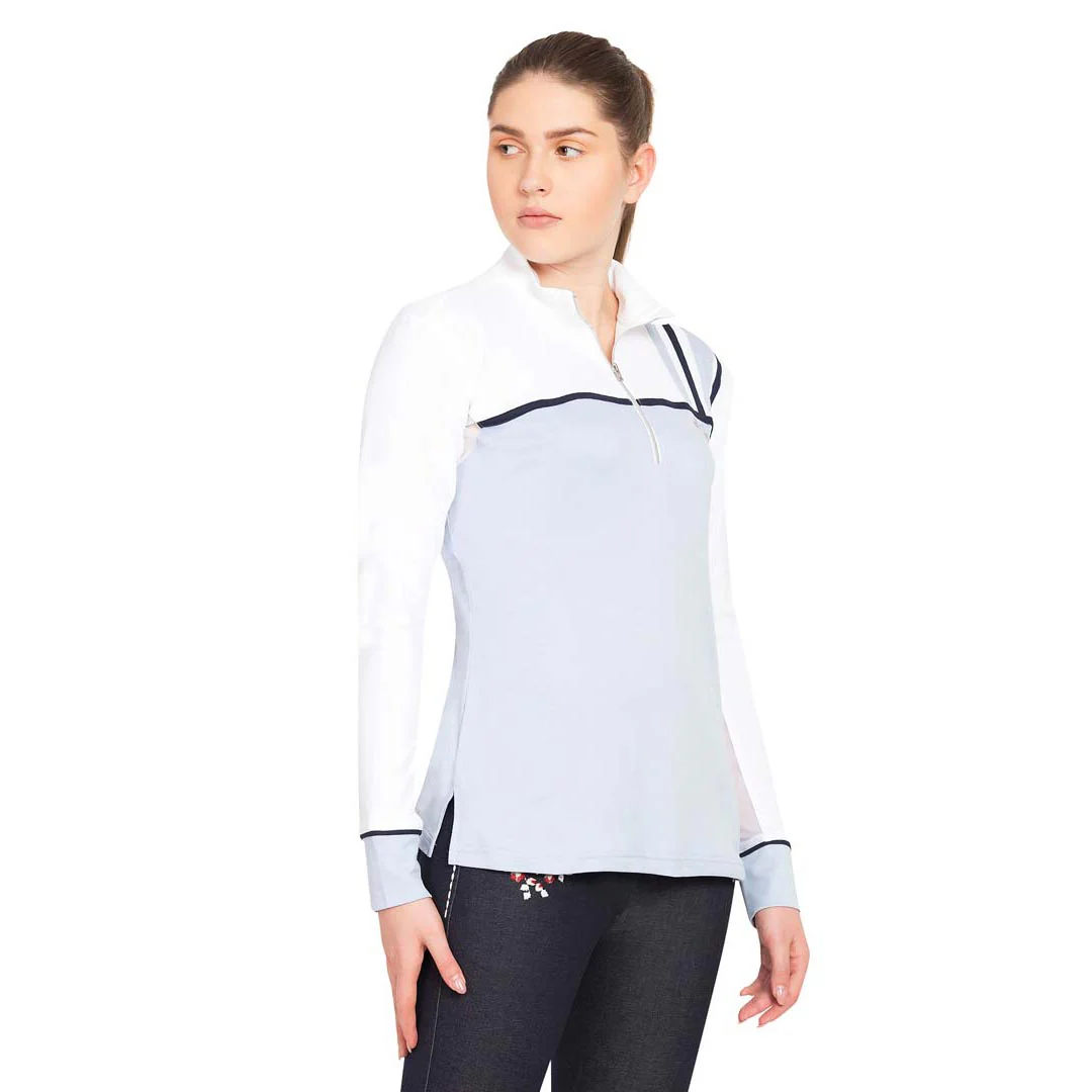 Equine Couture Ladies Nicole EquiCool Long Sleeve Sport Shirt - Image 3
