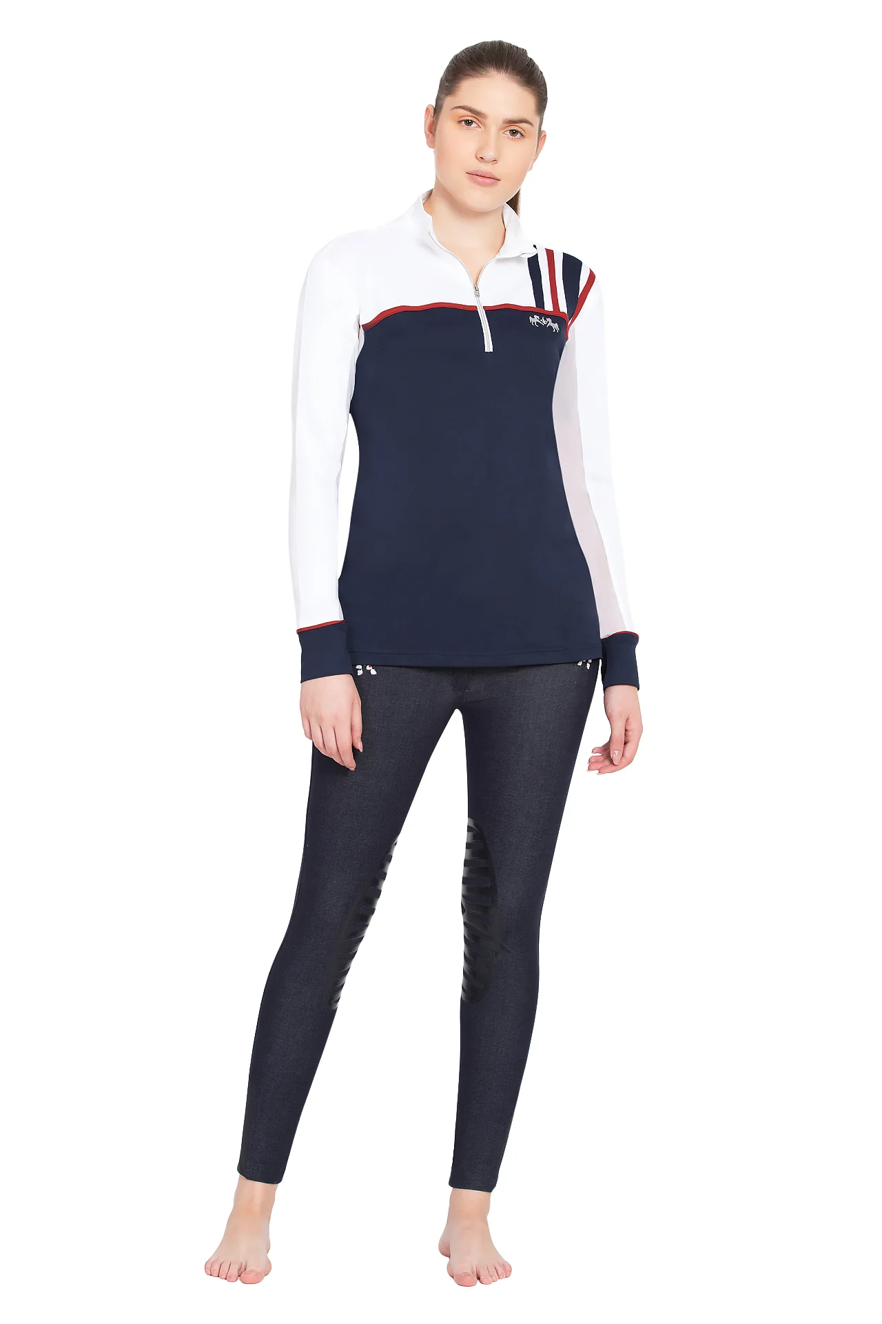 Equine Couture Ladies Nicole EquiCool Long Sleeve Sport Shirt - Image 35