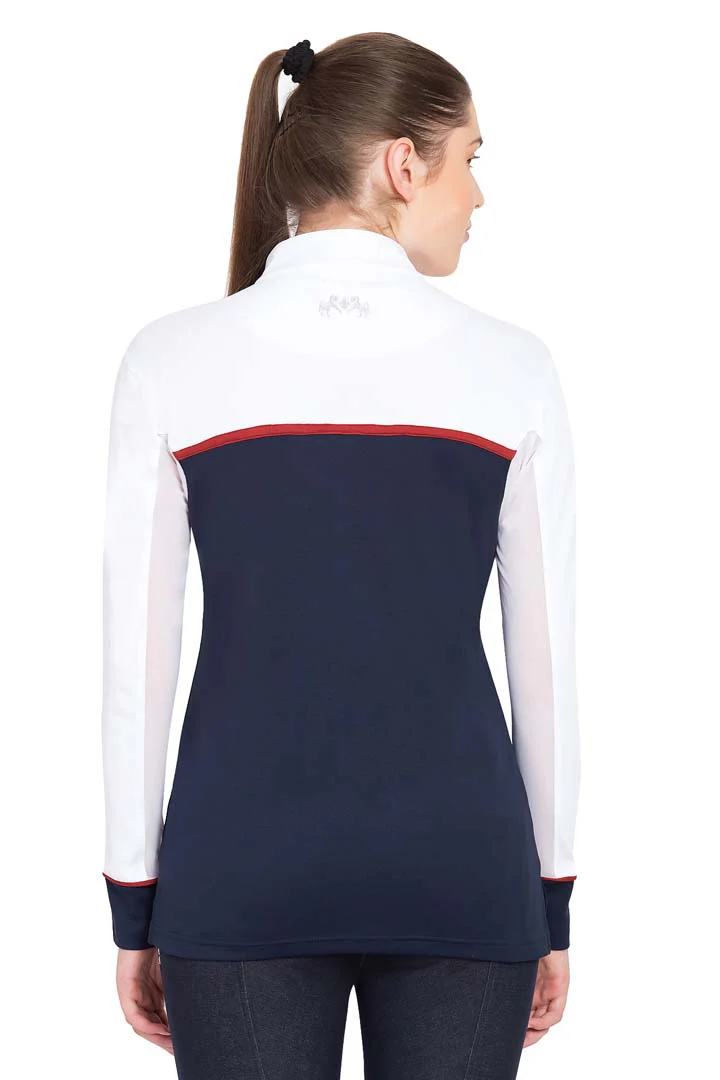 Equine Couture Ladies Nicole EquiCool Long Sleeve Sport Shirt - Image 8