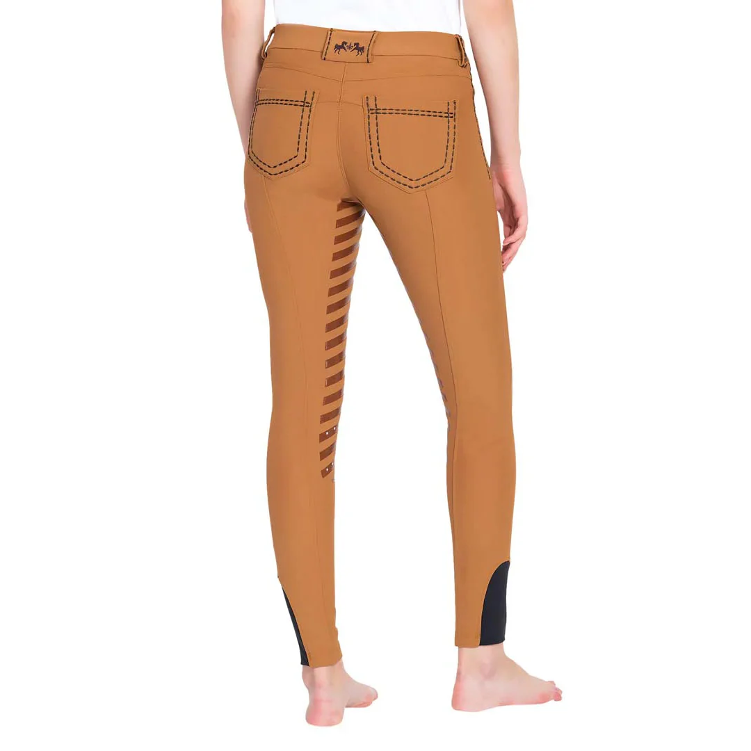 Equine Couture Ladies Nora Extended Knee Patch Breeches - Image 2