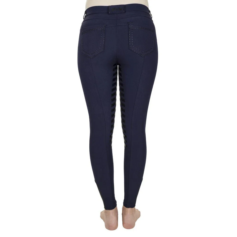 Equine Couture Ladies Nora Extended Knee Patch Breeches - Image 6