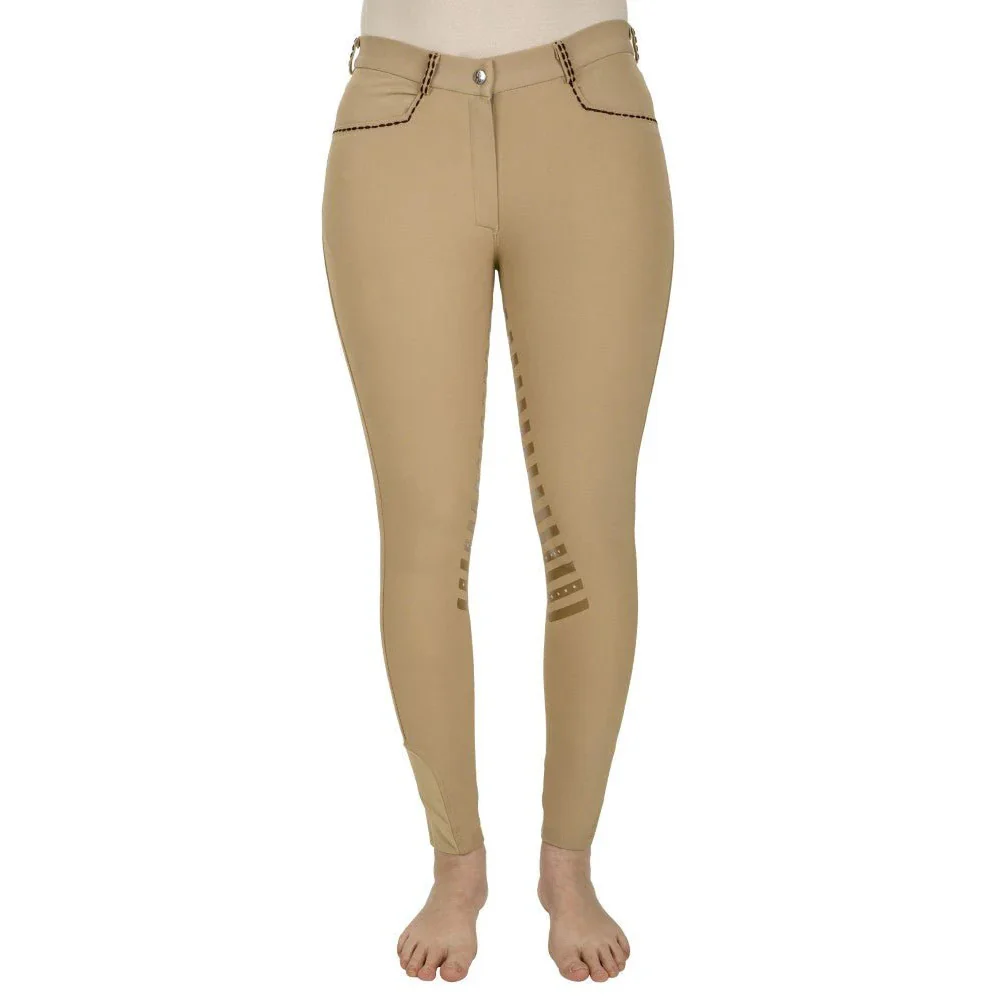Equine Couture Ladies Nora Extended Knee Patch Breeches - Image 8