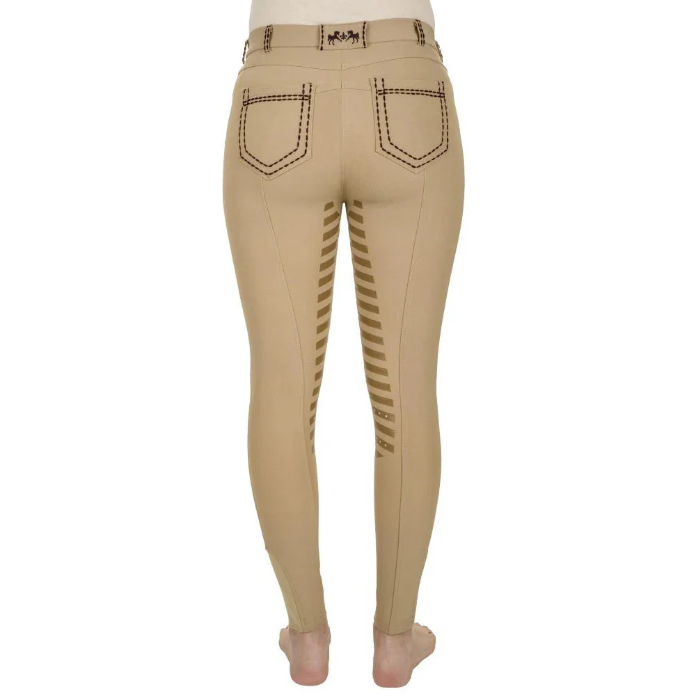Equine Couture Ladies Nora Extended Knee Patch Breeches - Image 9
