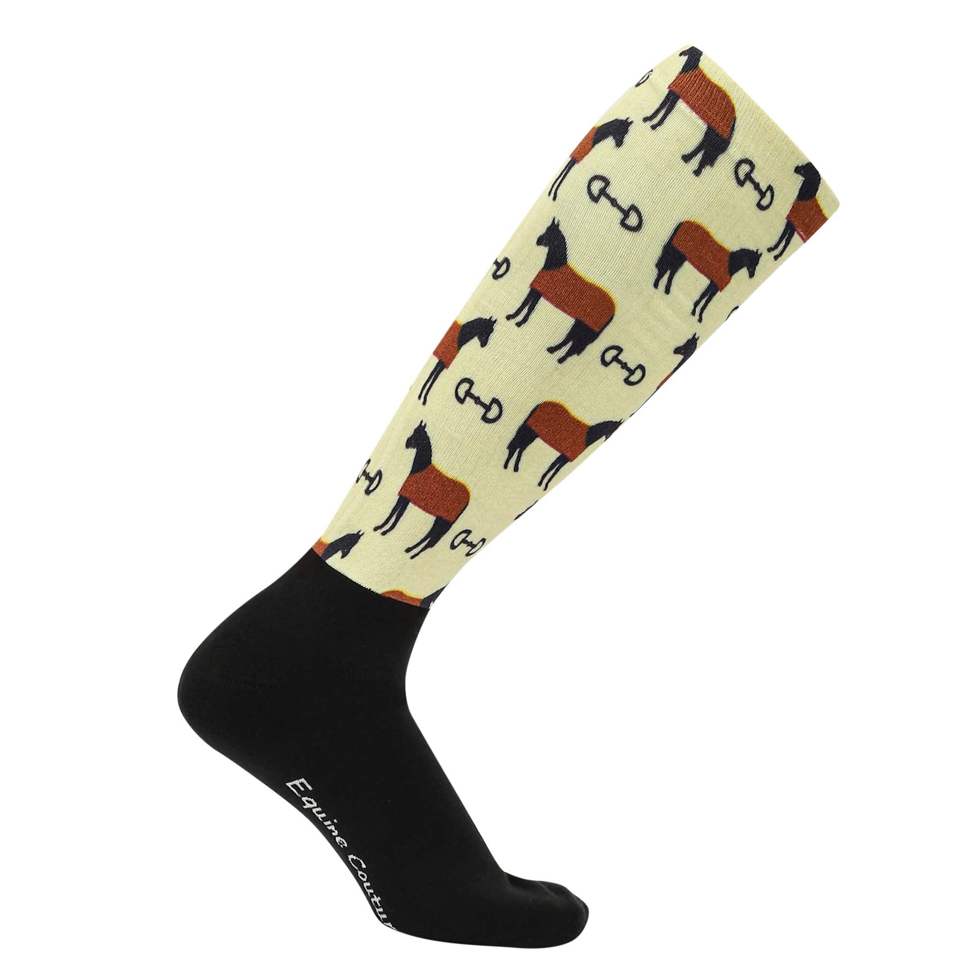 Equine Couture Ladies OTC Boot Socks- Autumn Vibes - Image 5