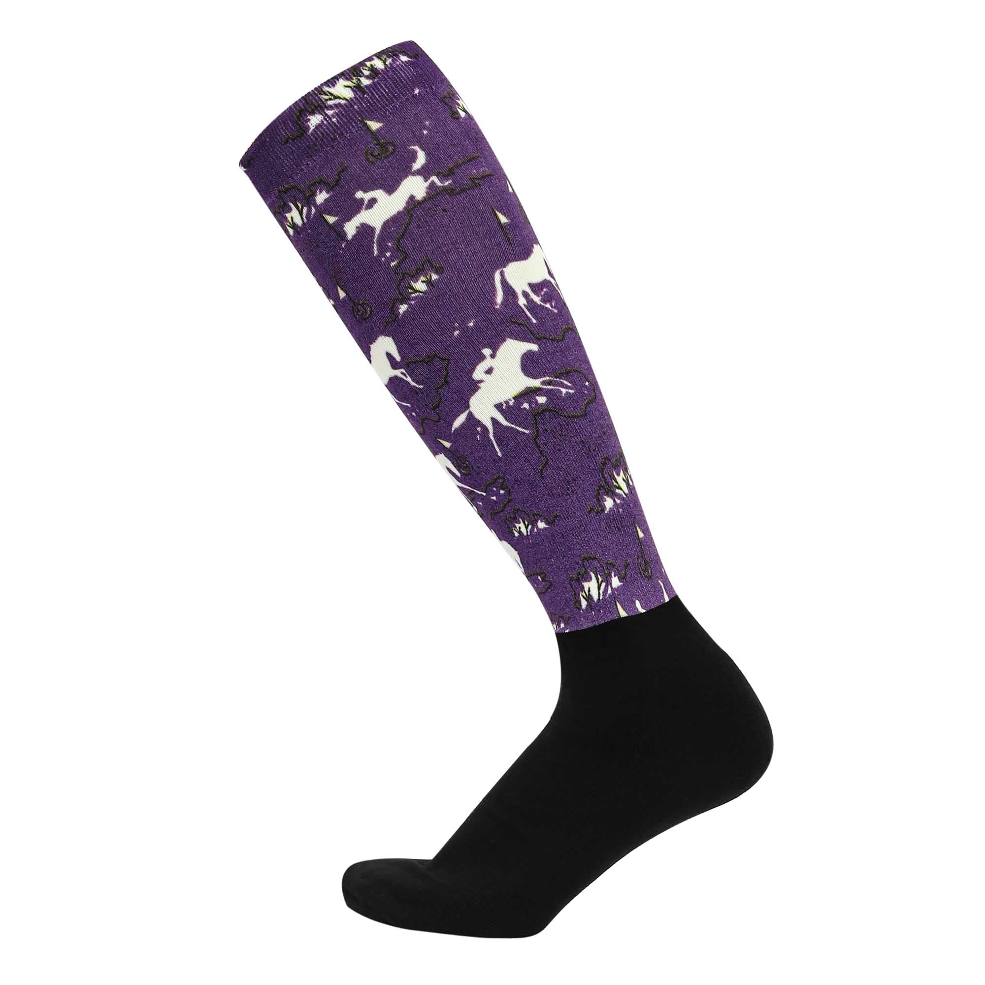 Equine Couture Ladies OTC Boot Socks- Cross Country Phase - Image 2
