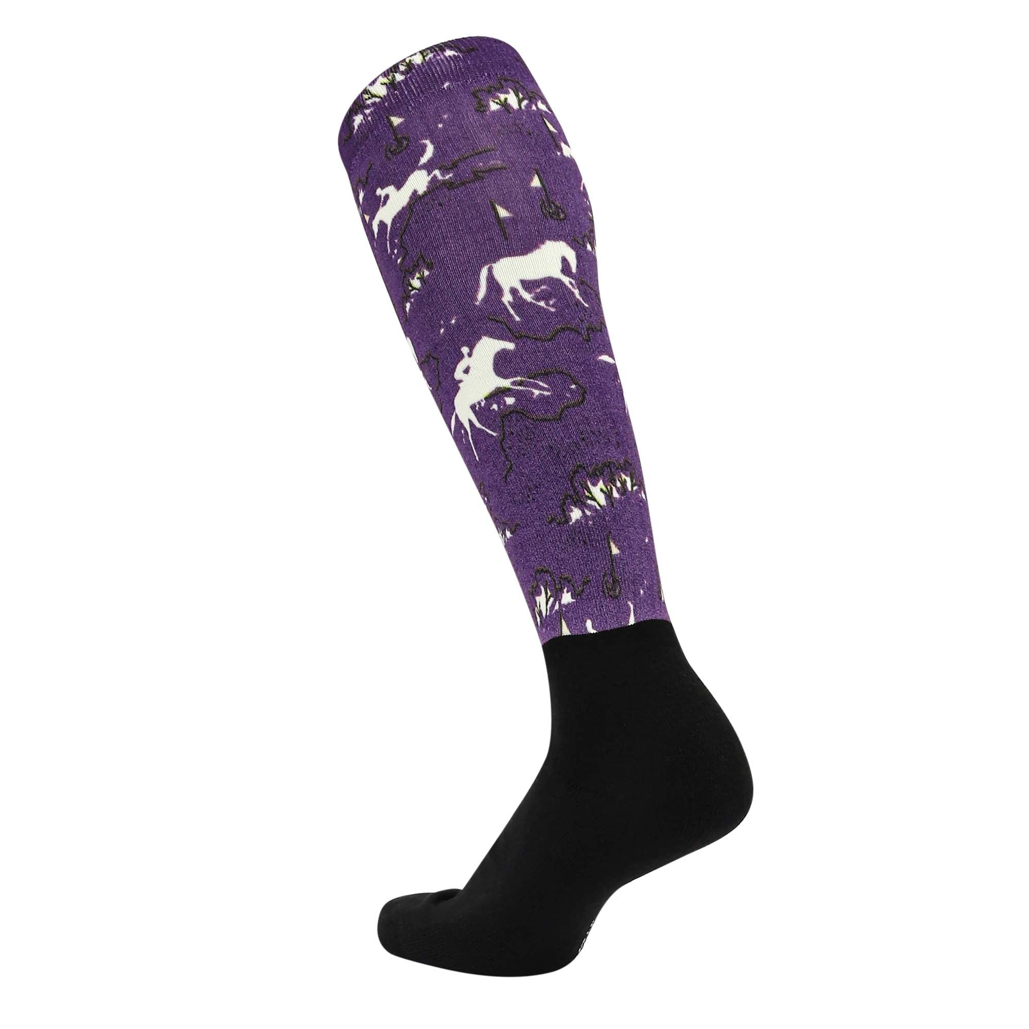 Equine Couture Ladies OTC Boot Socks- Cross Country Phase - Image 3