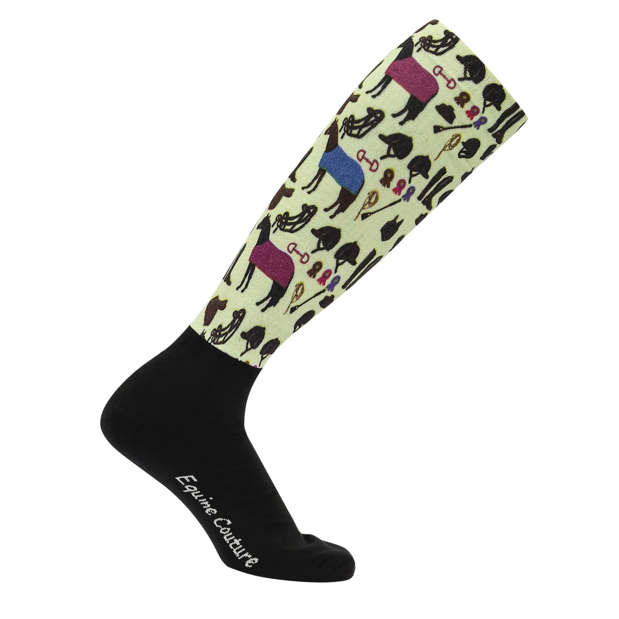 Equine Couture Ladies OTC Boot Socks- Show Day - Image 5