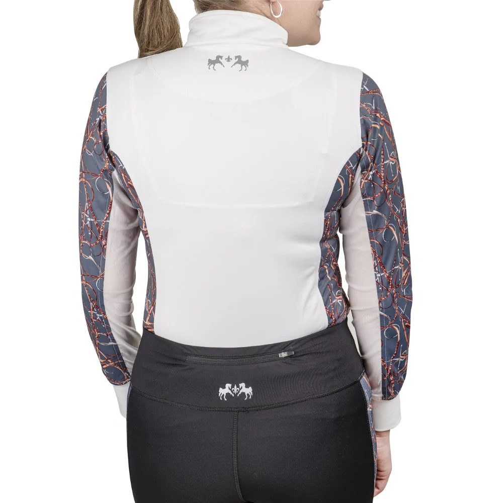 Equine Couture Ladies Snaffle Bits Show Shirt - Image 3