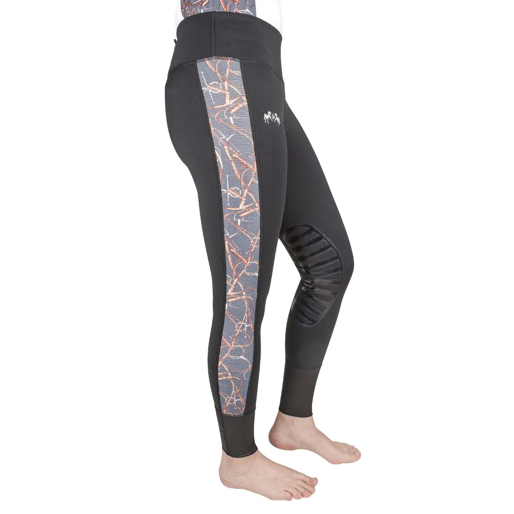 Equine Couture Ladies Snaffle Bits Tights - Image 4