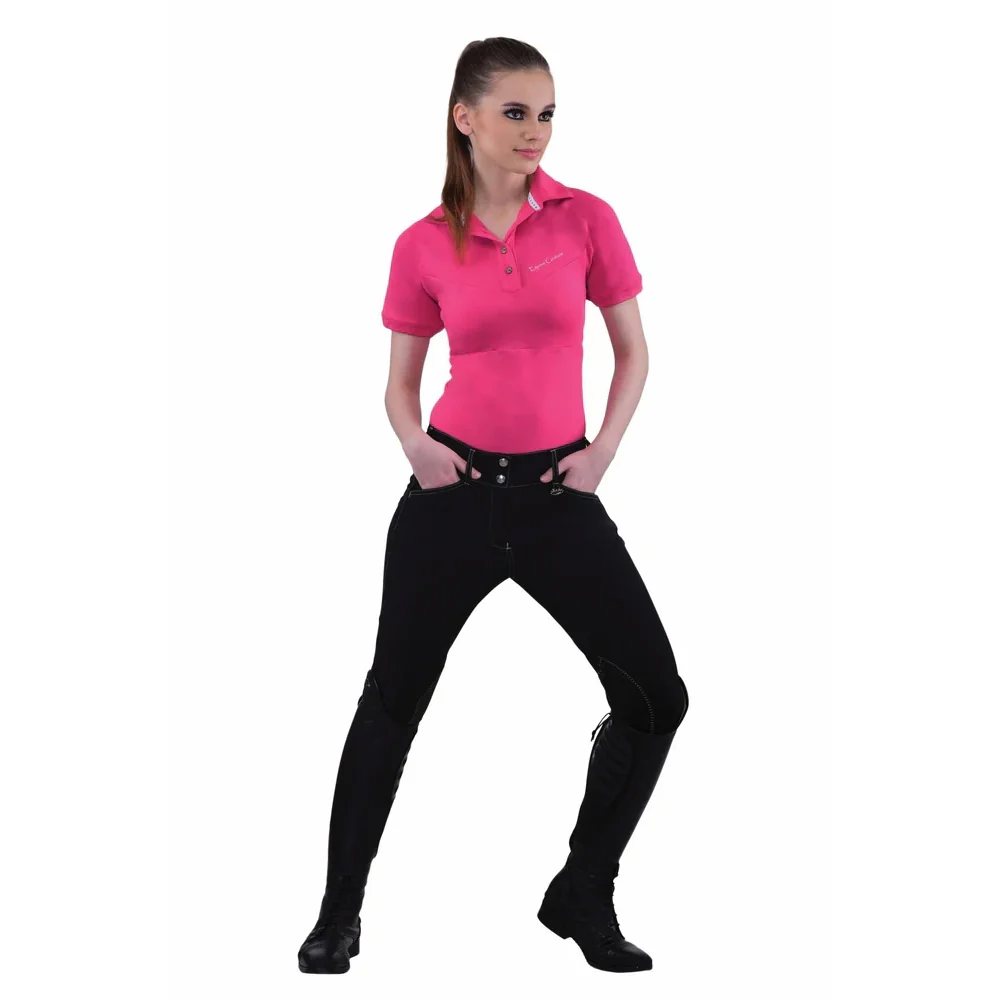 Equine Couture Ladies Sportif Natasha Knee Patch Breeches - Image 14
