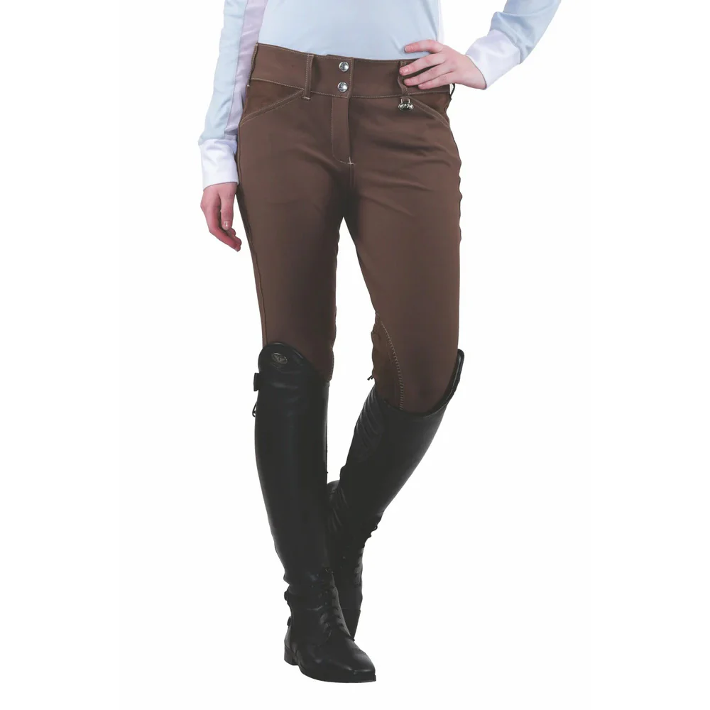 Equine Couture Ladies Sportif Natasha Knee Patch Breeches - Image 17