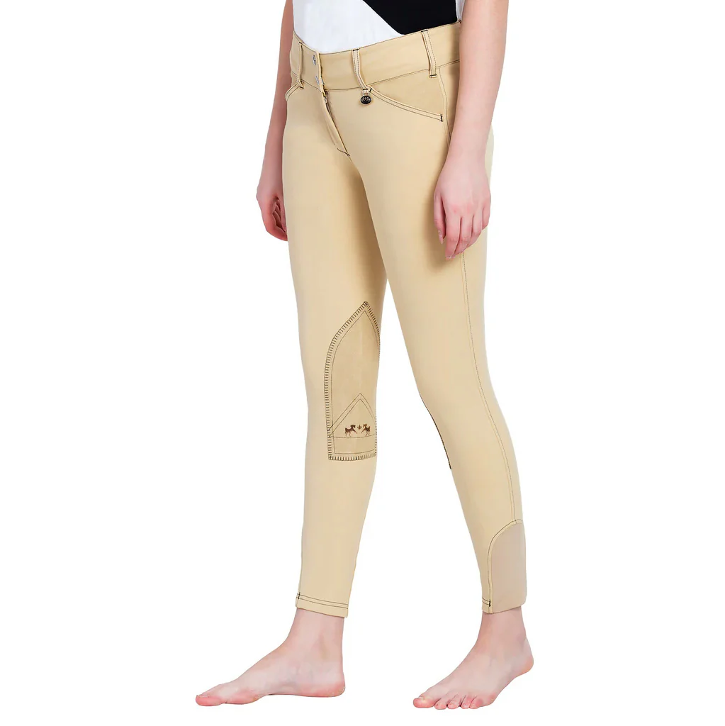 Equine Couture Ladies Sportif Natasha Knee Patch Breeches - Image 18