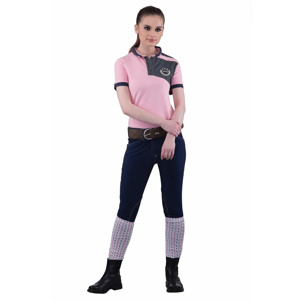 Equine Couture Ladies Sportif Natasha Knee Patch Breeches - Image 23
