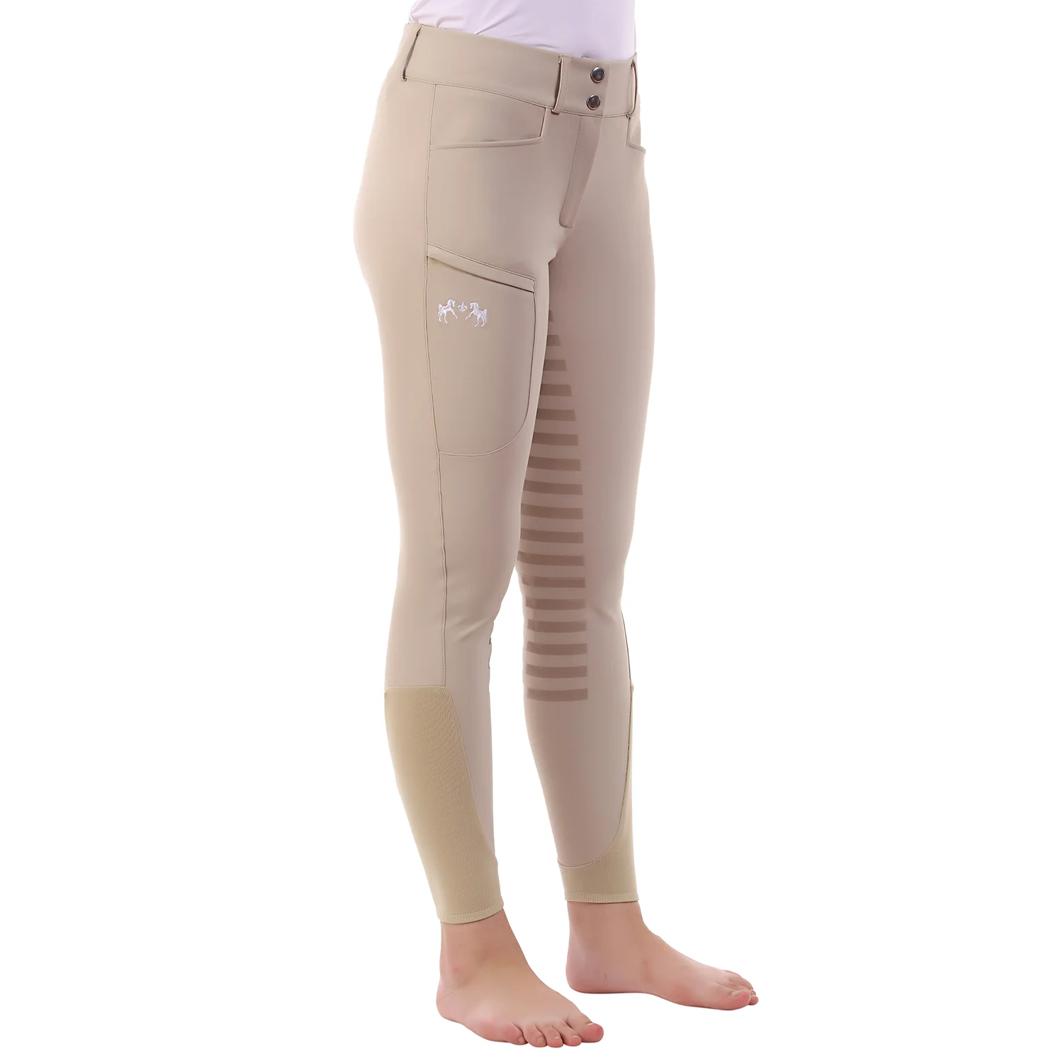 Equine Couture Ladies Techno Extended Knee Patch Breeches - Image 19