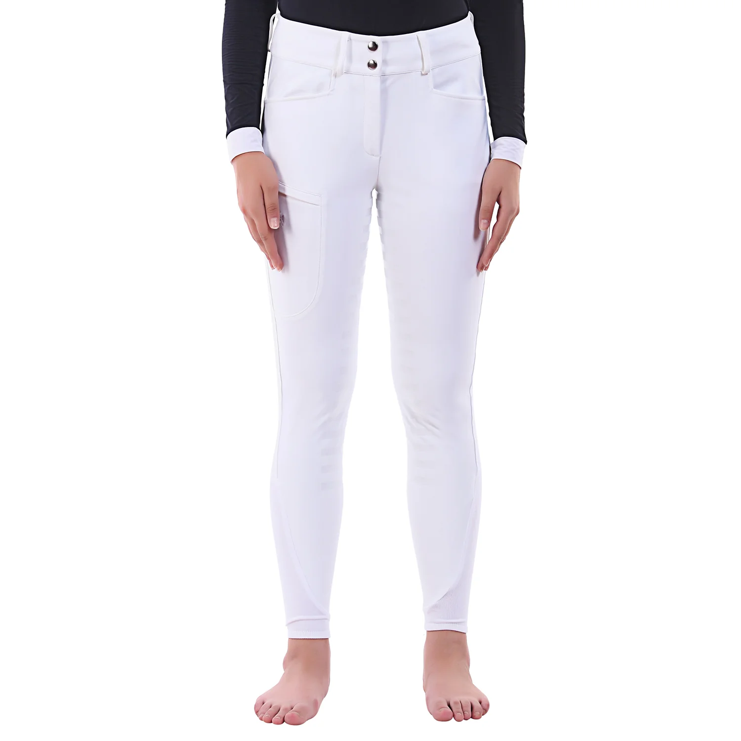 Equine Couture Ladies Techno Extended Knee Patch Breeches - Image 28