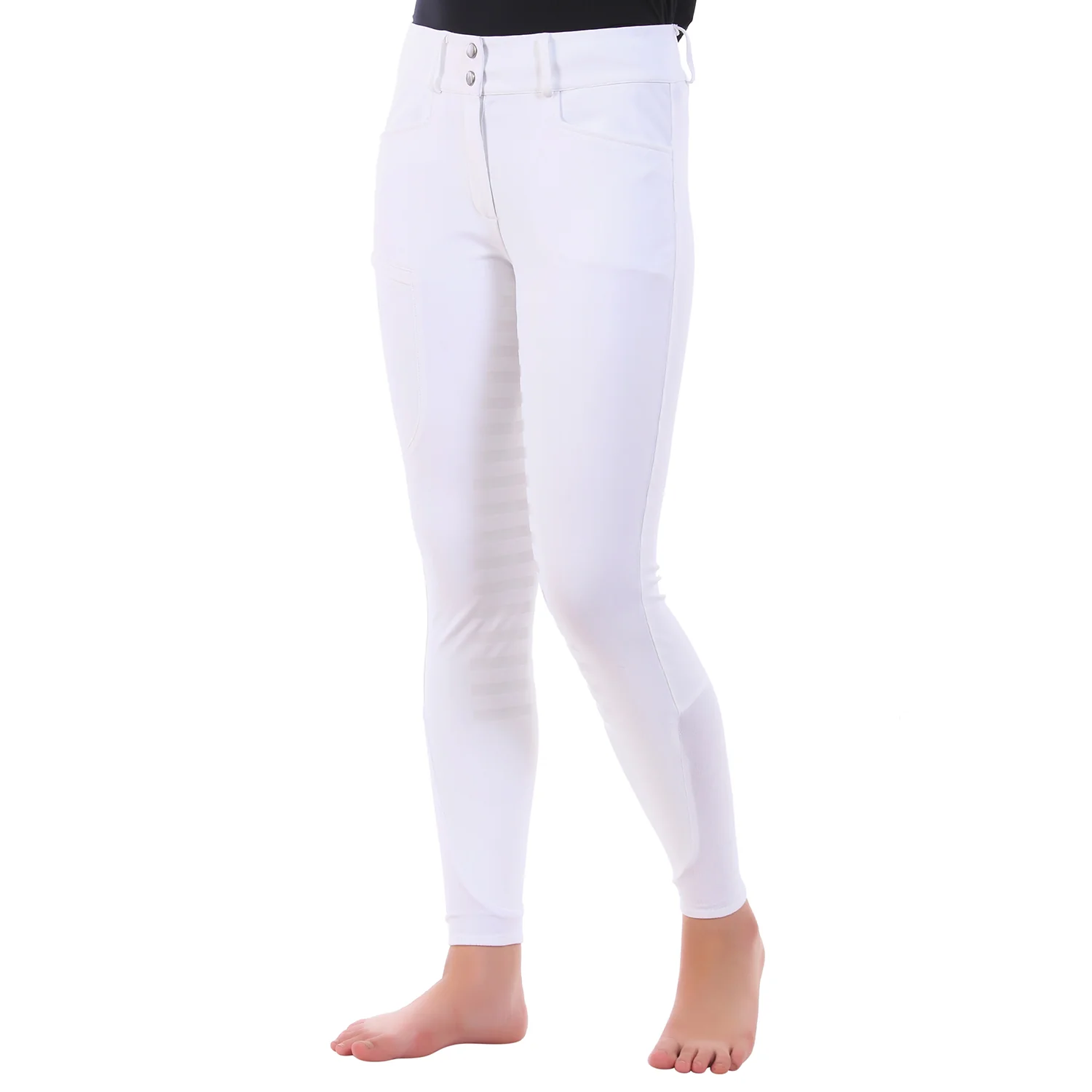 Equine Couture Ladies Techno Extended Knee Patch Breeches - Image 5