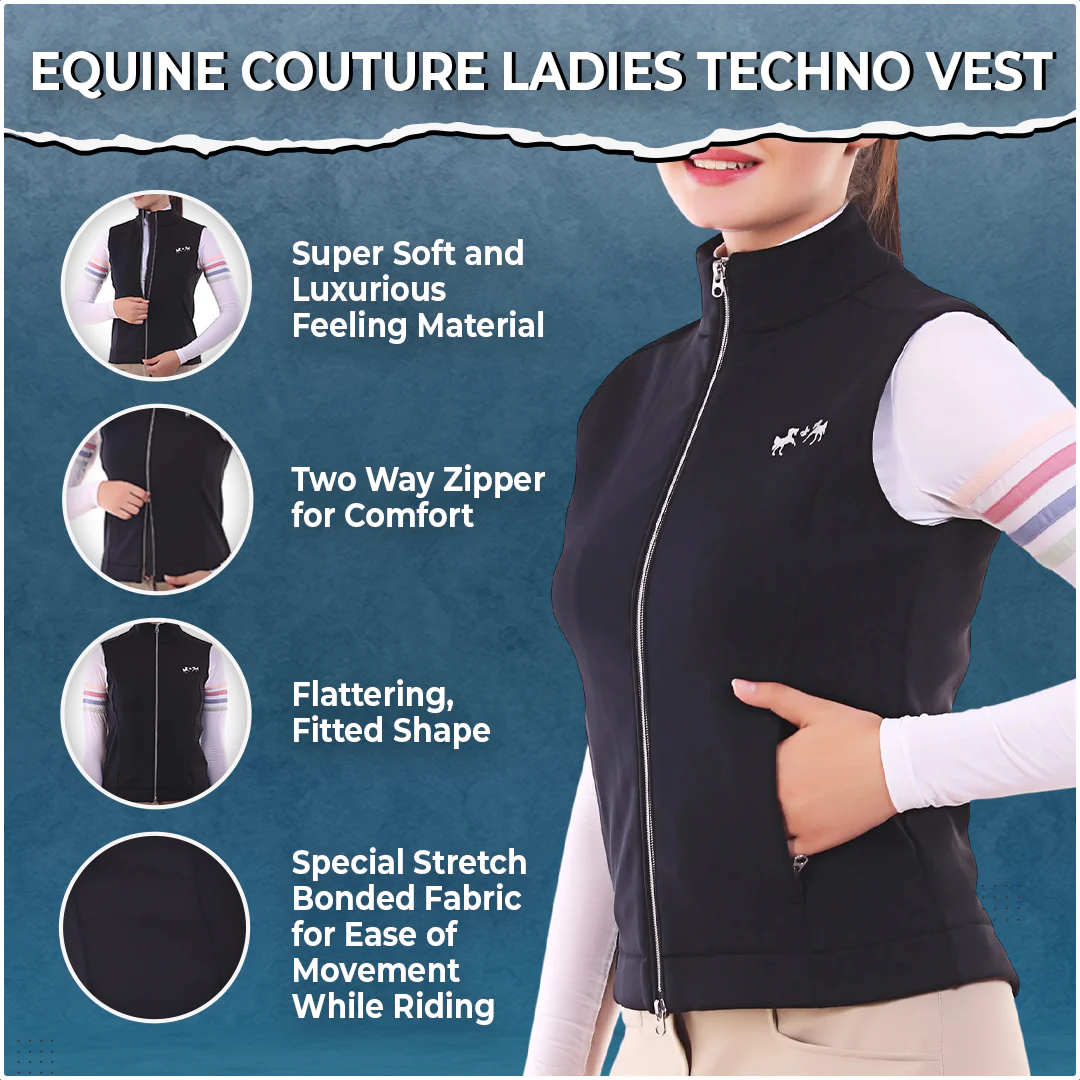 Equine Couture Ladies Techno Vest - Image 2