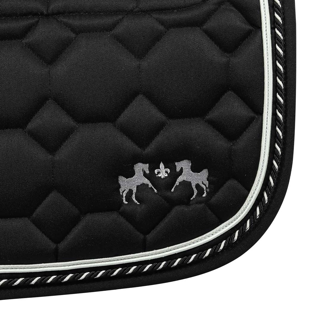 Equine Couture Luxe Saddle Pad with White Sherpa Fleece Lining - Image 11