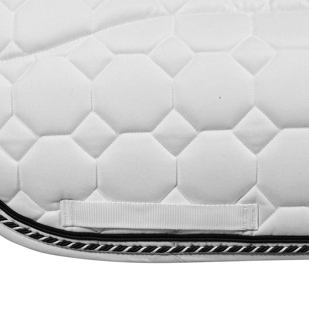 Equine Couture Luxe Saddle Pad with White Sherpa Fleece Lining - Image 4