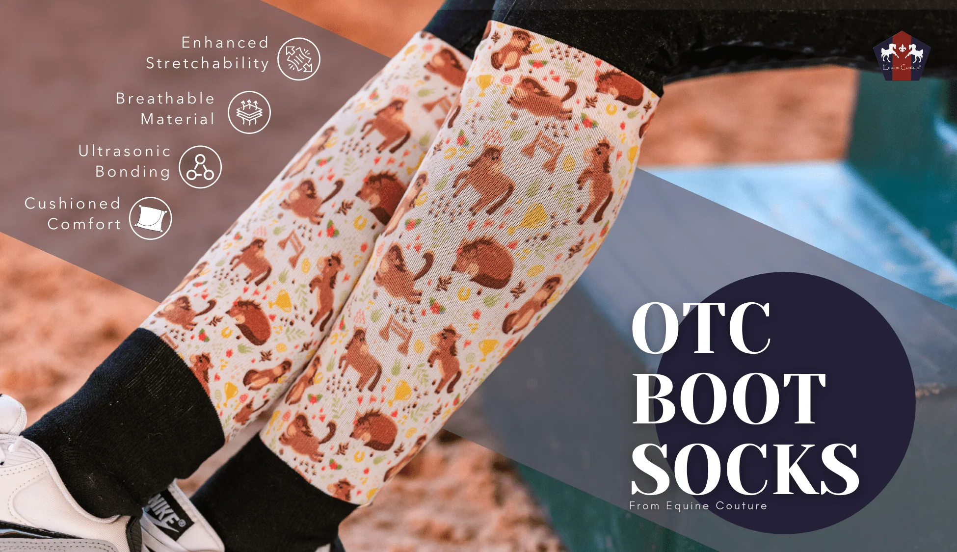 Equine Couture OTC Boot Socks - Image 85