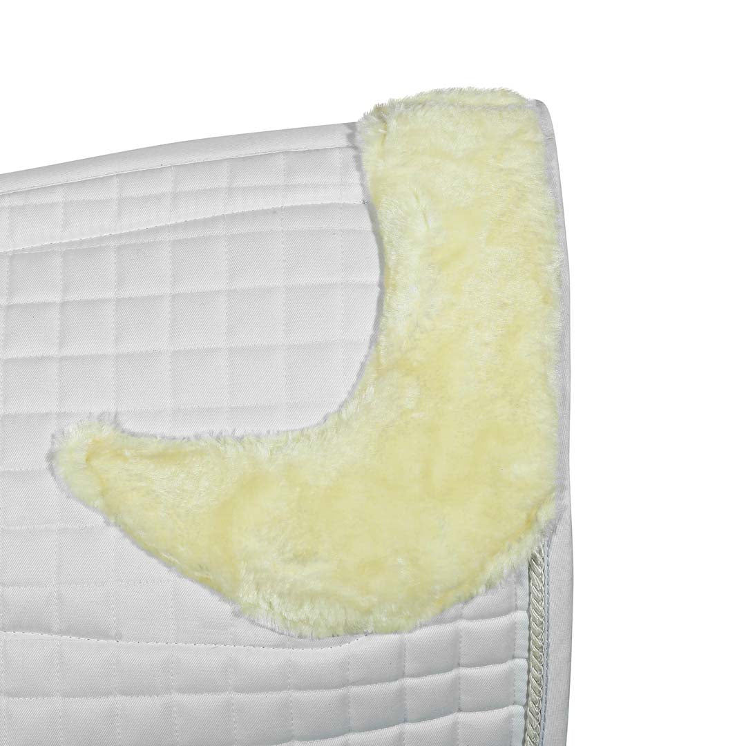 Equine Couture Regal Saddle Pad with White Sherpa Fleece and CoolMax lining - Image 4