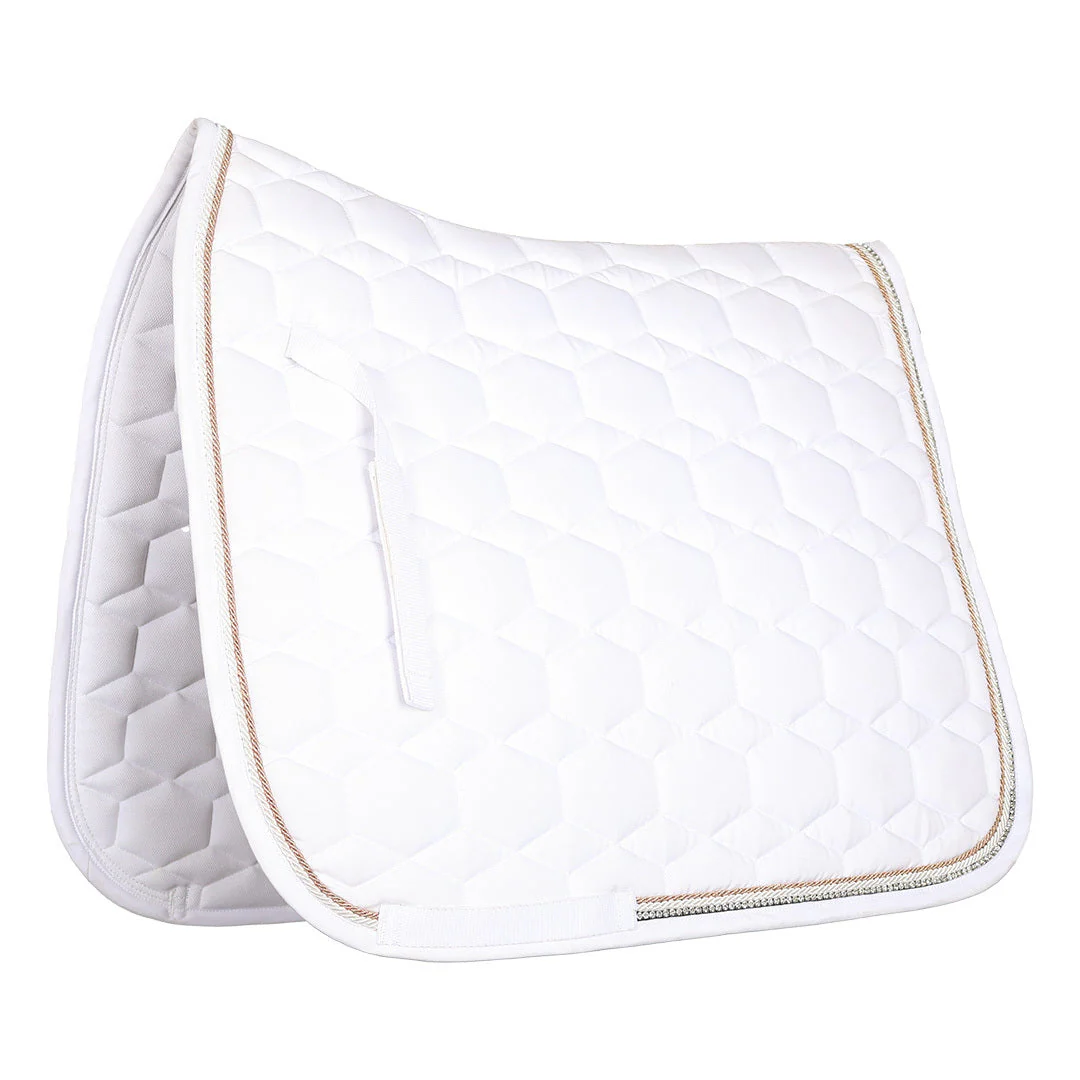 Equine Couture Rhinestone Dressage Saddle Pad - Image 5