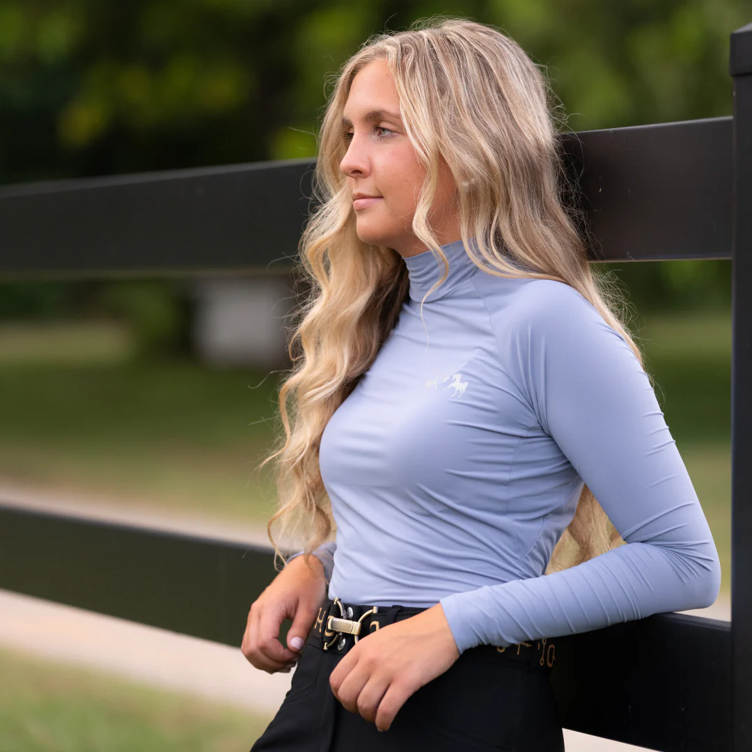 Equine Couture Surfside Icefil Sunshirt UPF 50 - Image 5