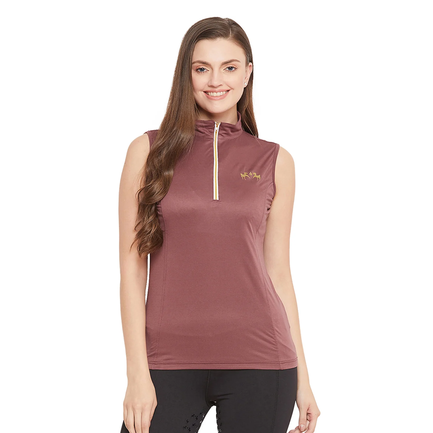 Equine Couture Surya Equicool Sleeveless Sun Sport Shirt - Image 6