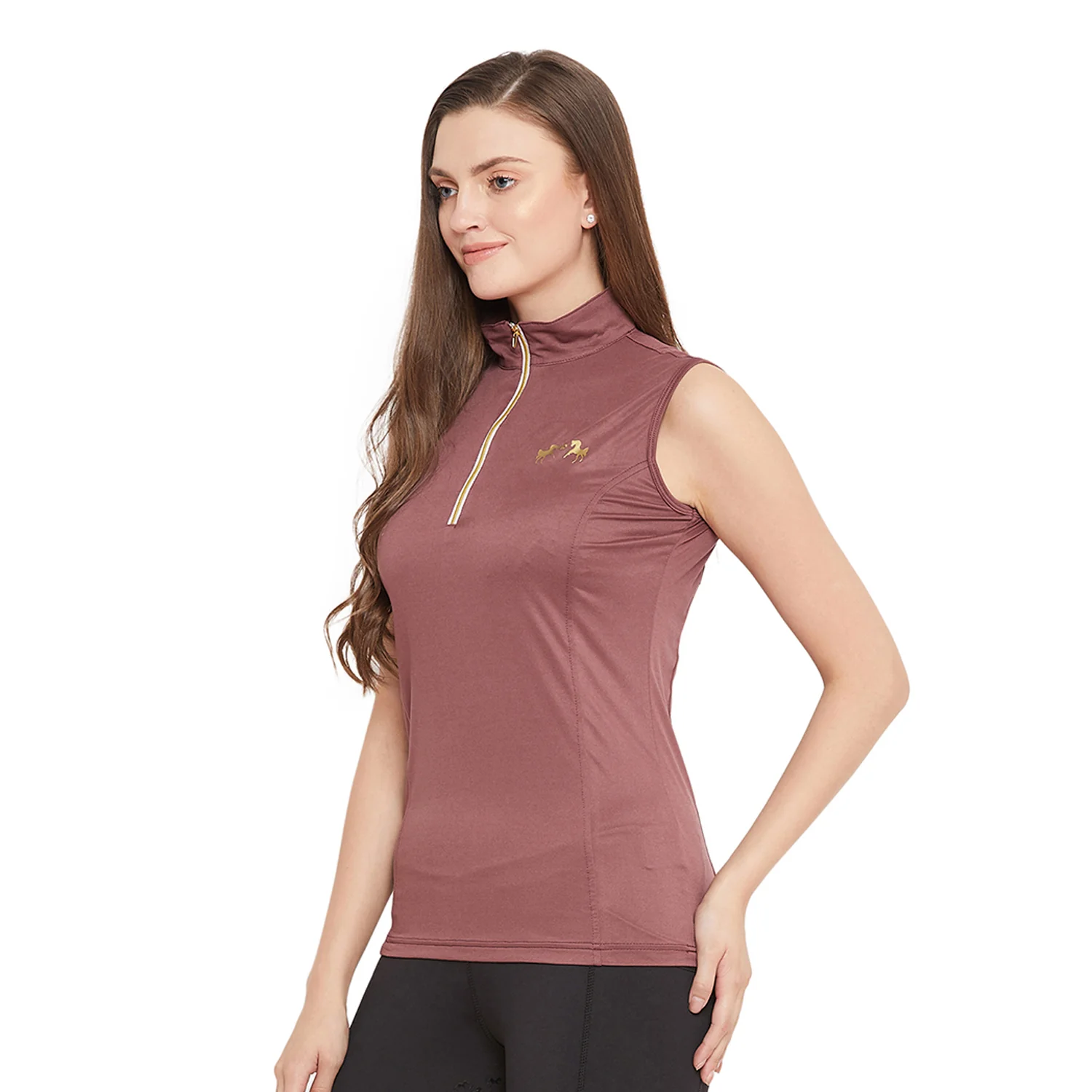 Equine Couture Surya Equicool Sleeveless Sun Sport Shirt - Image 8