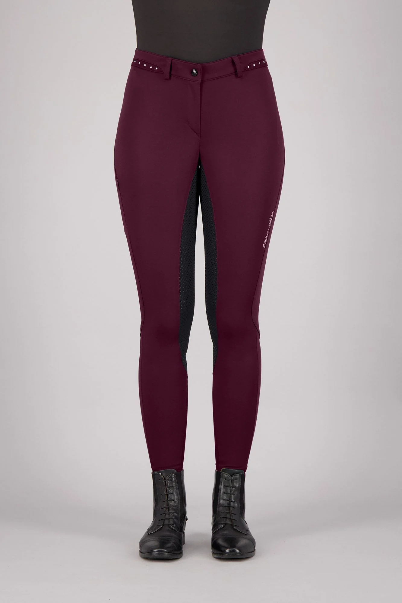 Euro-Star Ladies Riding Breeches ESEquitation Queen Diamond FullGrip - Image 3