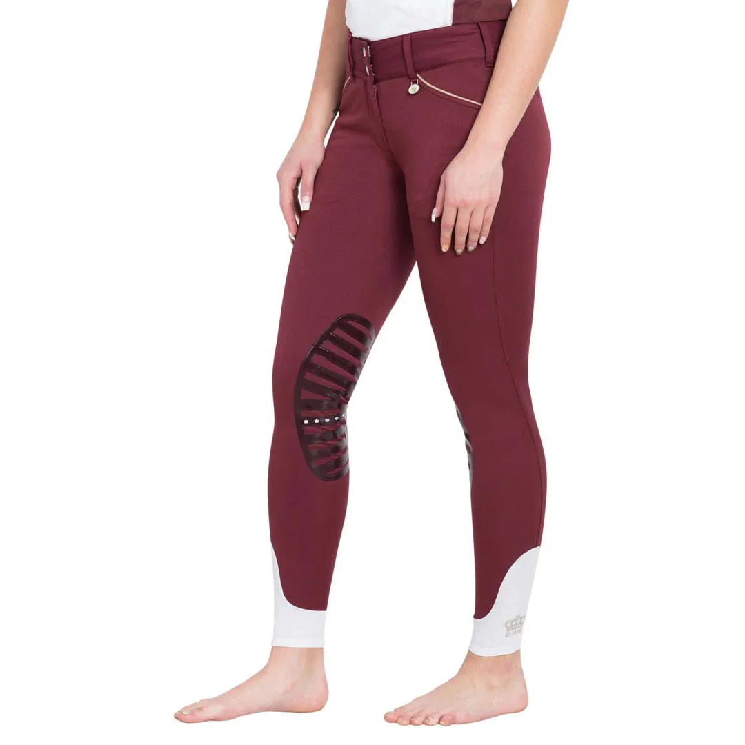 George H Morris Ladies Add Back Silicone Knee Patch Breeches - Image 12