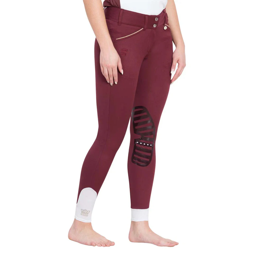 George H Morris Ladies Add Back Silicone Knee Patch Breeches - Image 16