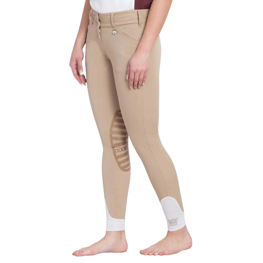 George H Morris Ladies Add Back Silicone Knee Patch Breeches - Image 18