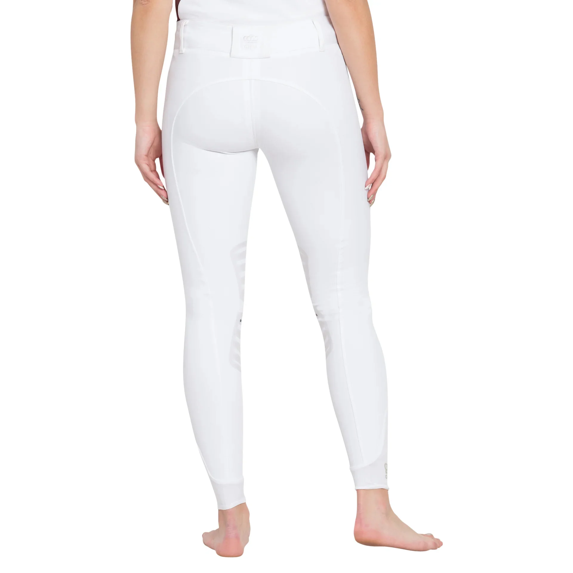 George H Morris Ladies Add Back Silicone Knee Patch Breeches - Image 2