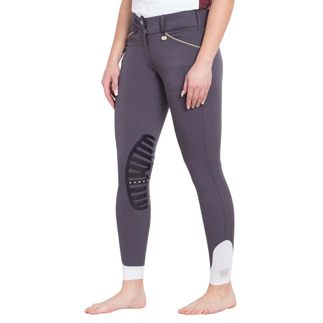 George H Morris Ladies Add Back Silicone Knee Patch Breeches - Image 24