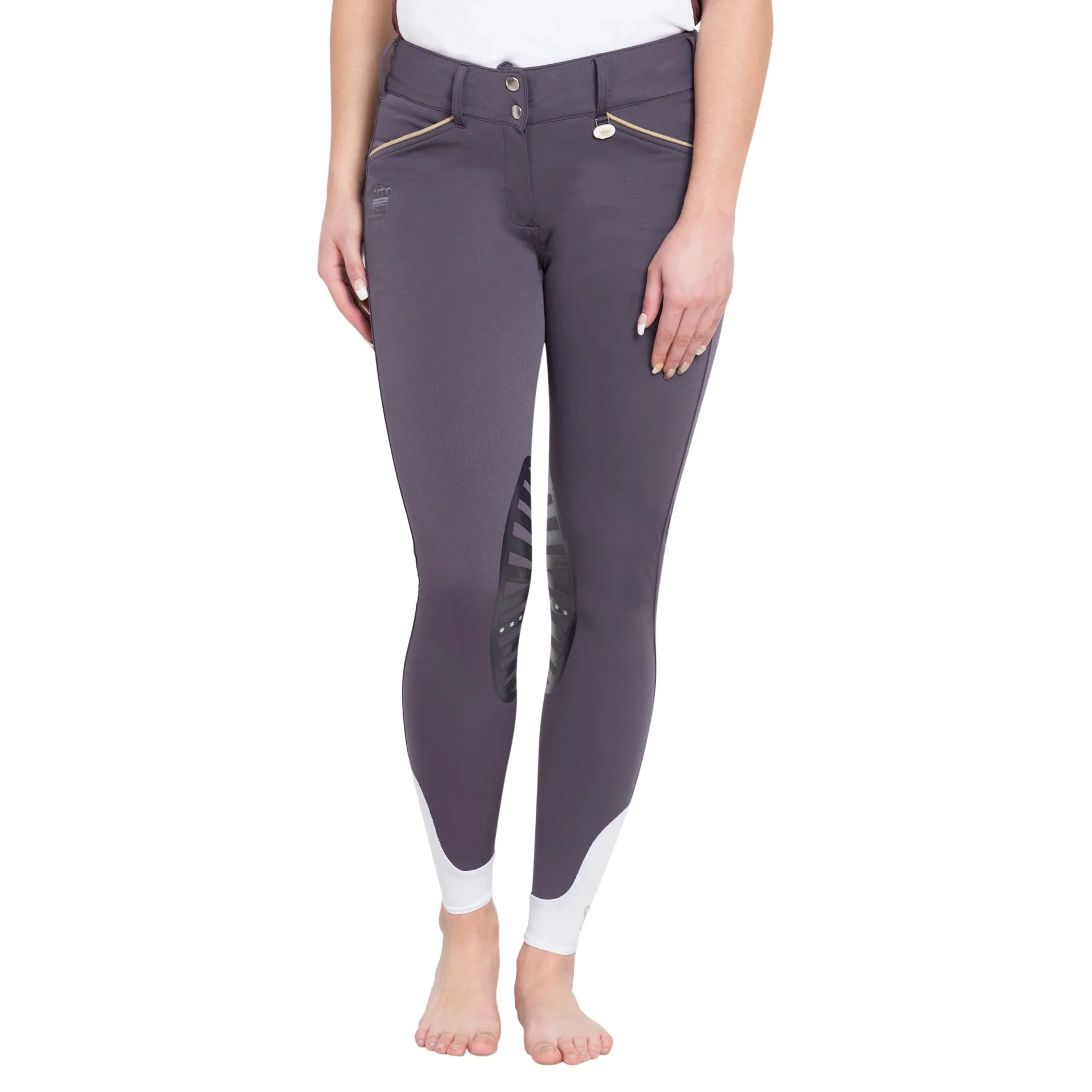 George H Morris Ladies Add Back Silicone Knee Patch Breeches - Image 27