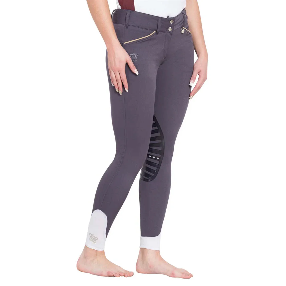 George H Morris Ladies Add Back Silicone Knee Patch Breeches - Image 28