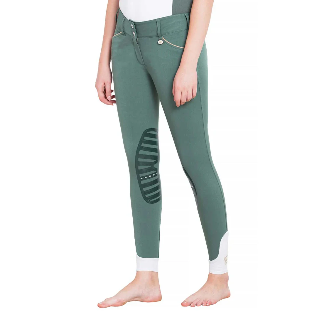 George H Morris Ladies Add Back Silicone Knee Patch Breeches - Image 32