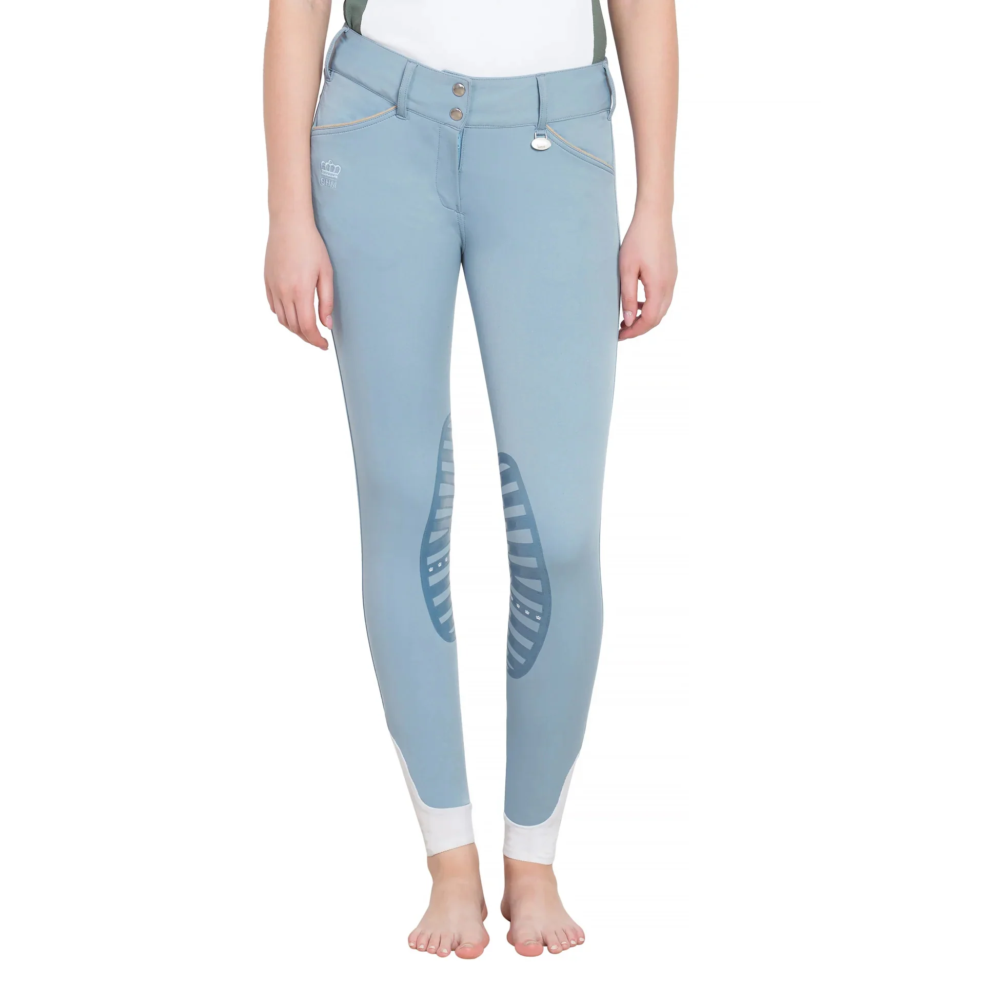 George H Morris Ladies Add Back Silicone Knee Patch Breeches - Image 35