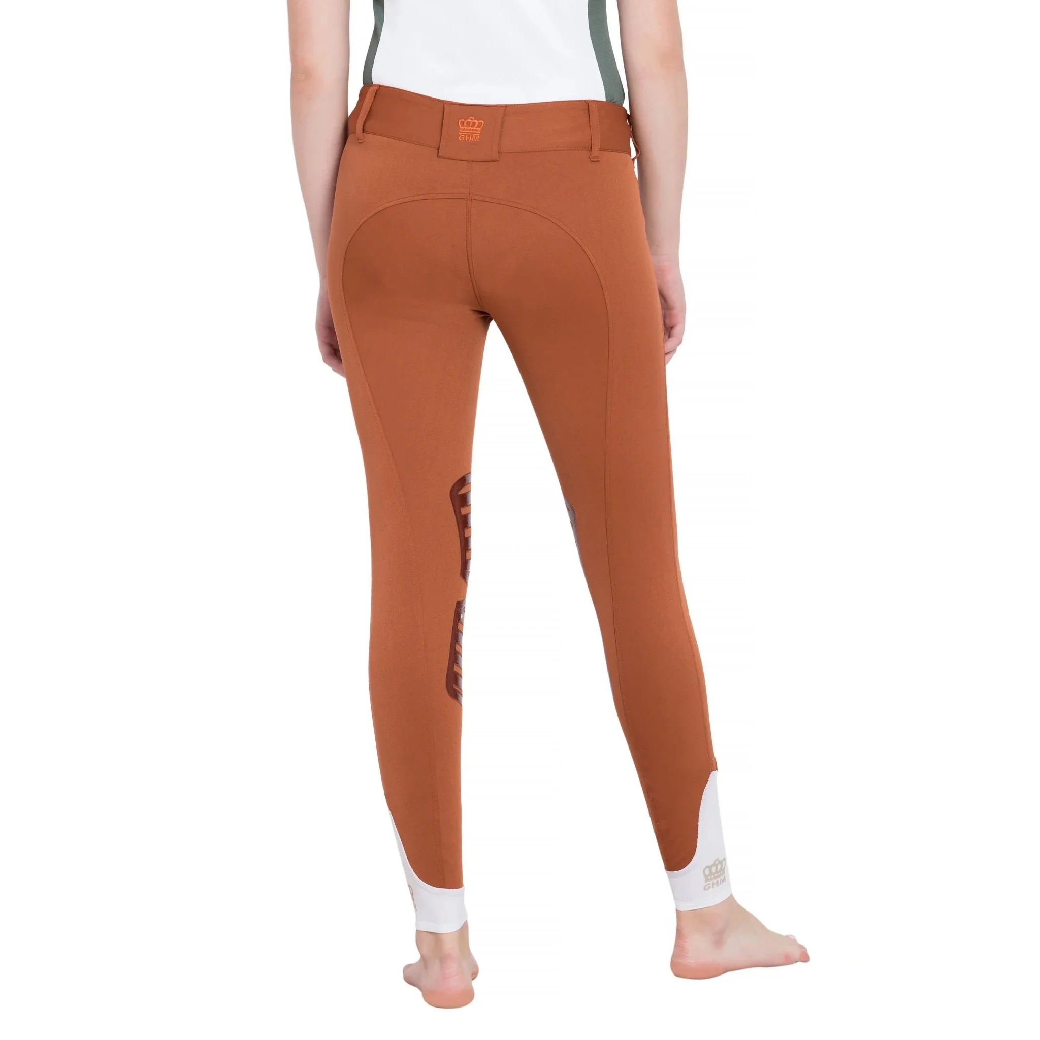 George H Morris Ladies Add Back Silicone Knee Patch Breeches - Image 38