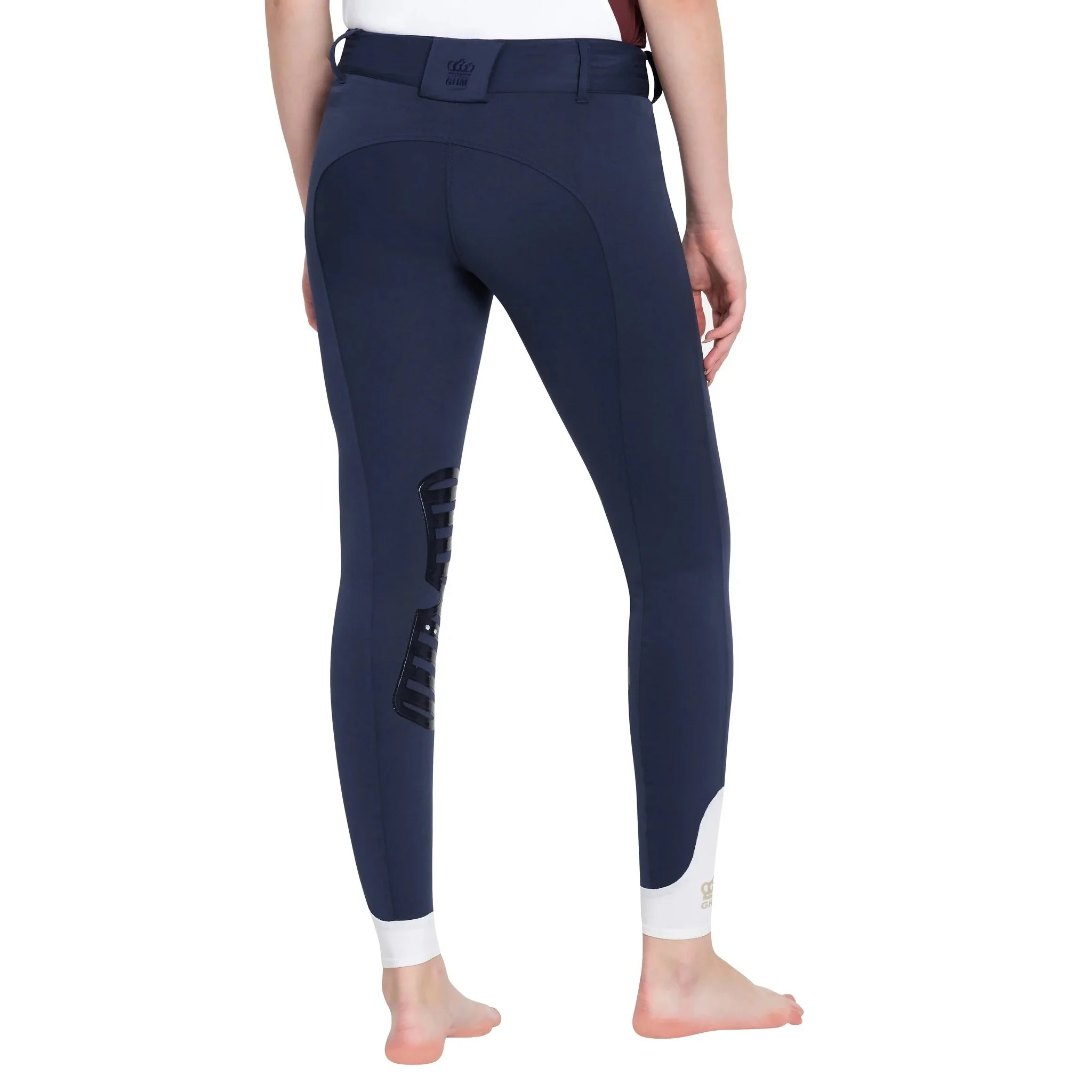 George H Morris Ladies Add Back Silicone Knee Patch Breeches - Image 8