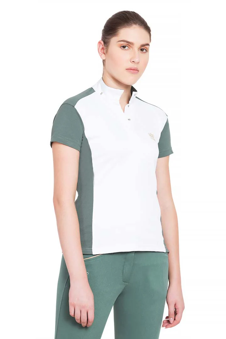 George H Morris Ladies Champion Short Sleeve Show Shirt - Image 11